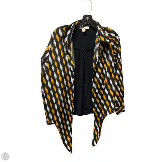 Top Long Sleeve By Michael By Michael Kors In Black, Size: L