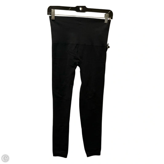 Athletic Leggings By Spanx In Black, Size: L