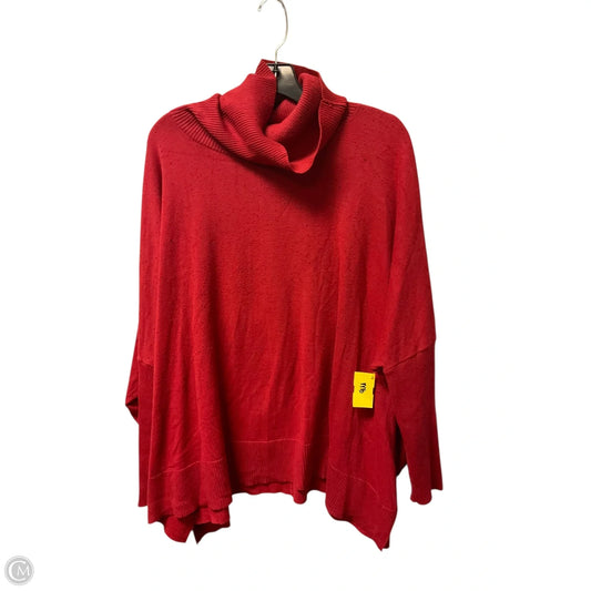 Top Long Sleeve Basic By New Directions In Red, Size: Xl