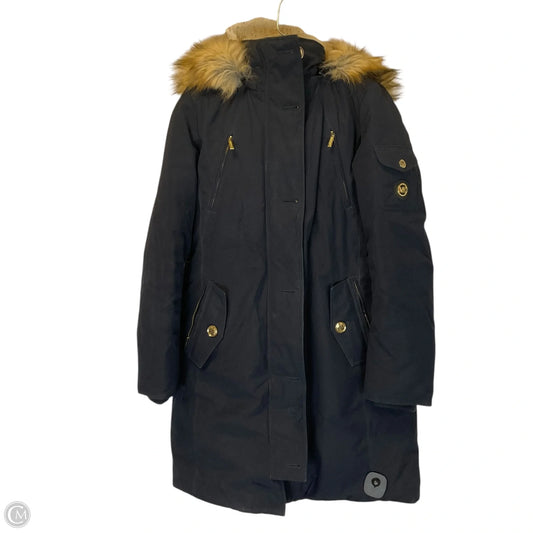 Coat Trench Coat By Michael By Michael Kors In Navy, Size: Xs