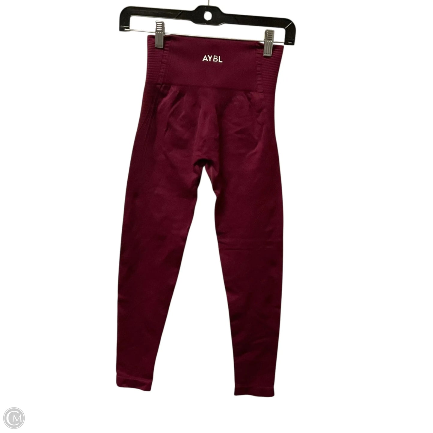 Athletic Leggings By Clothes Mentor In Red, Size: S