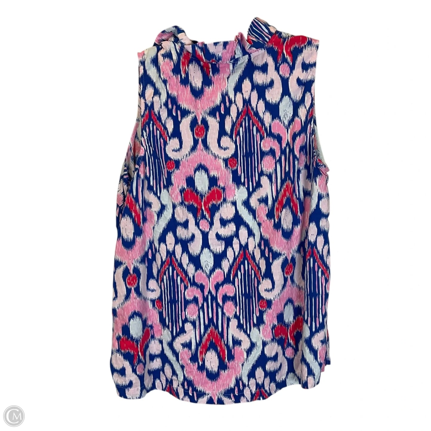 Top Sleeveless By Crown And Ivy In Blue, Size: 1x
