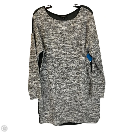 Dress Casual Midi By Banana Republic In Grey, Size: Xl
