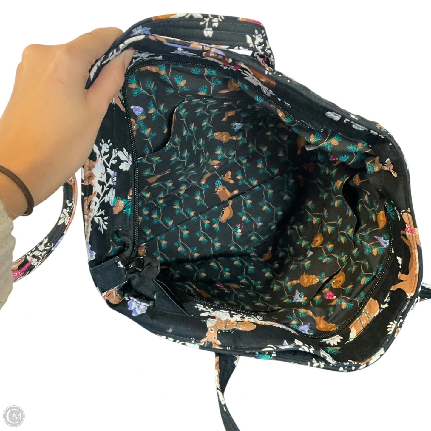 Handbag By Vera Bradley, Size: Medium