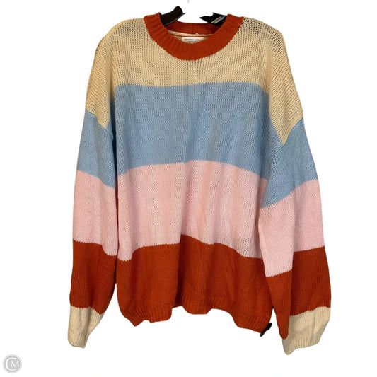 Sweater By Chicsoul In Striped Pattern, Size: Xxl