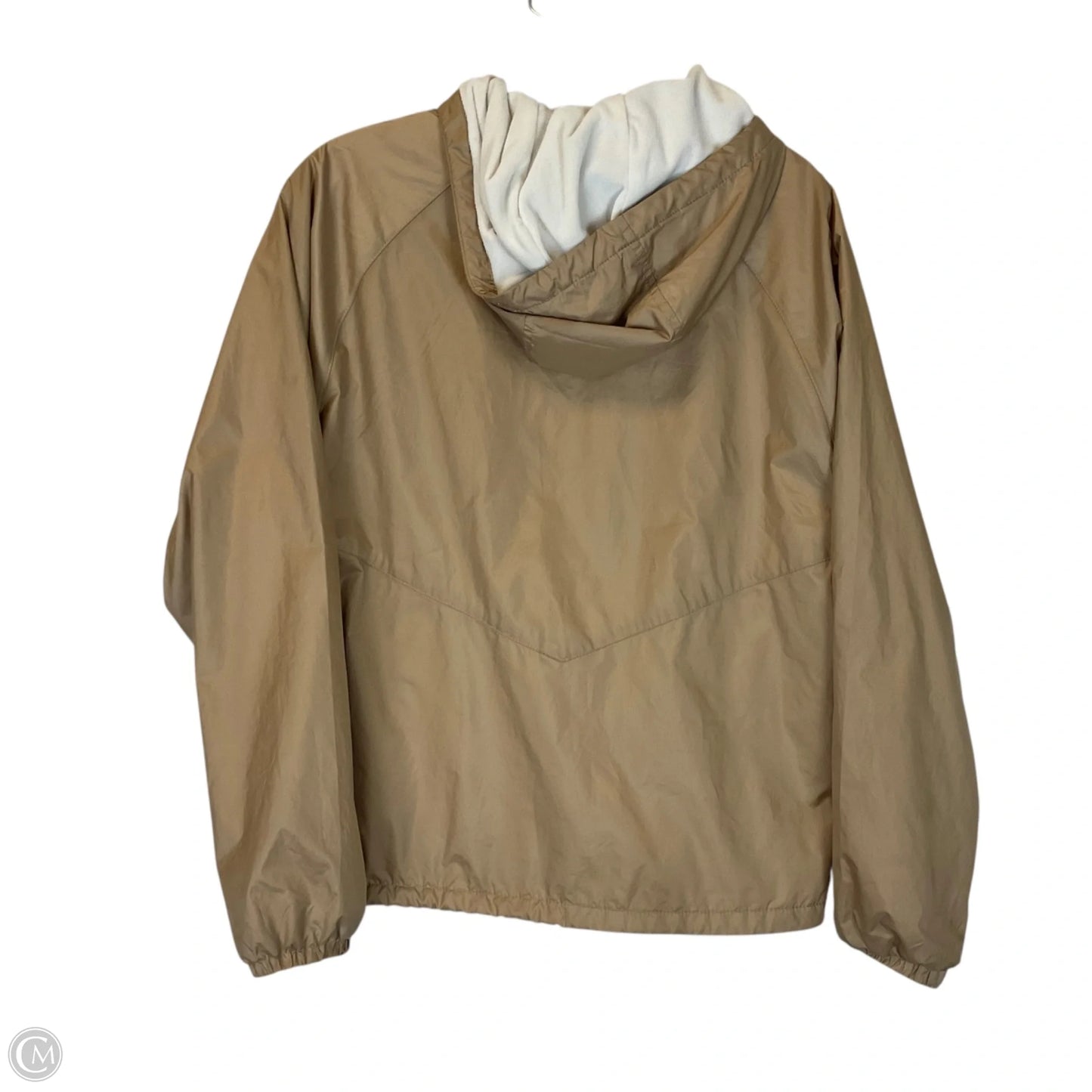 Athletic Jacket By Columbia In Tan, Size: M