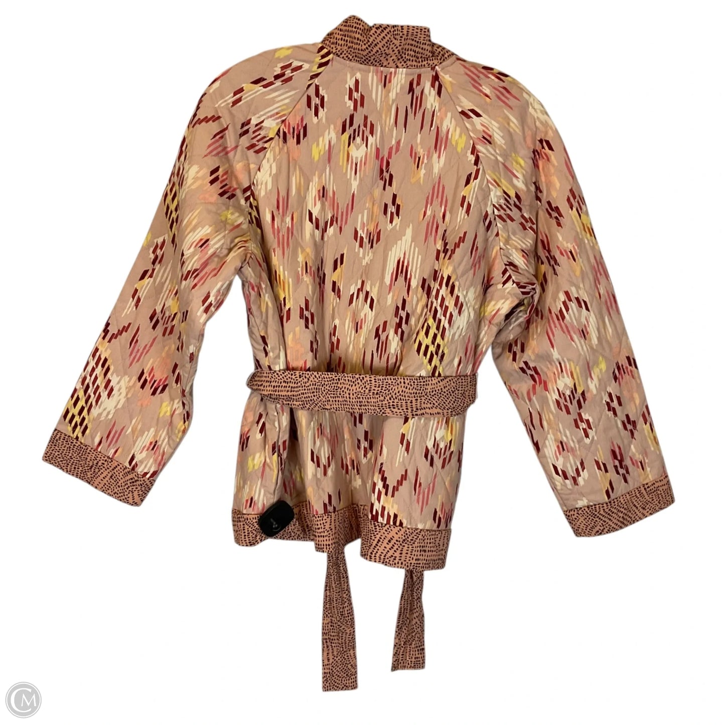 Jacket Puffer & Quilted By Knox Rose In Peach, Size: Xs