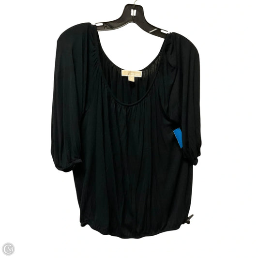 Top Short Sleeve Basic By Michael By Michael Kors In Black, Size: S