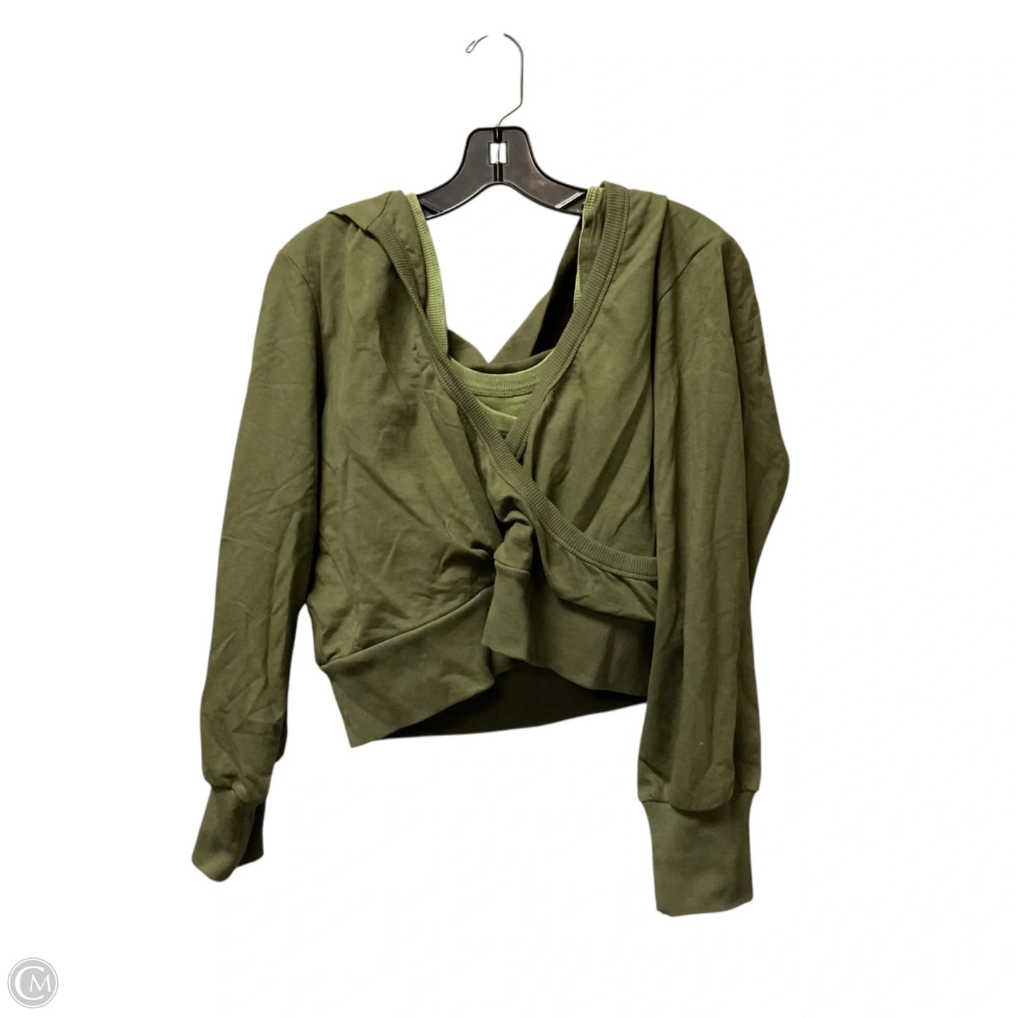 Top Long Sleeve By Porridge In Green, Size: M