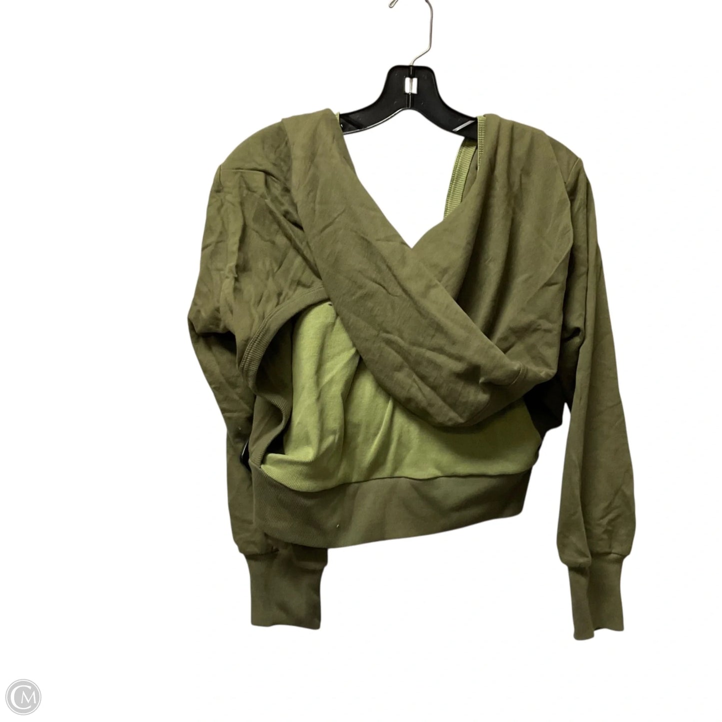 Top Long Sleeve By Porridge In Green, Size: M