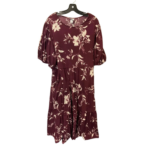 Dress Casual Maxi By Ava & Viv In Red, Size: 3x