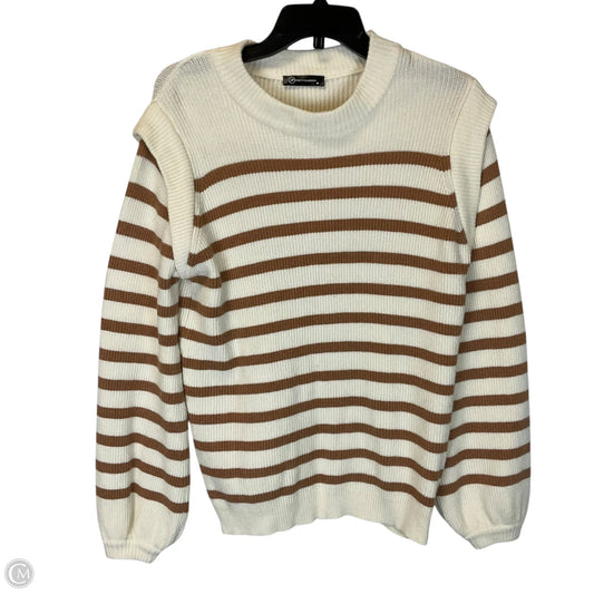 Sweater By Prettygarden In Striped Pattern, Size: M
