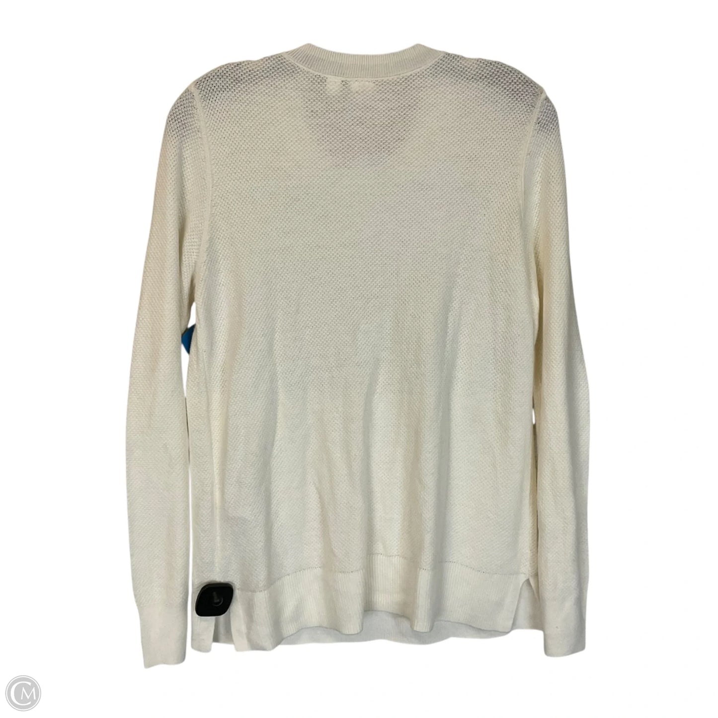 Top Long Sleeve Basic By Gap In Cream, Size: S