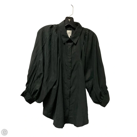 Top Long Sleeve By Maeve In Black, Size: S