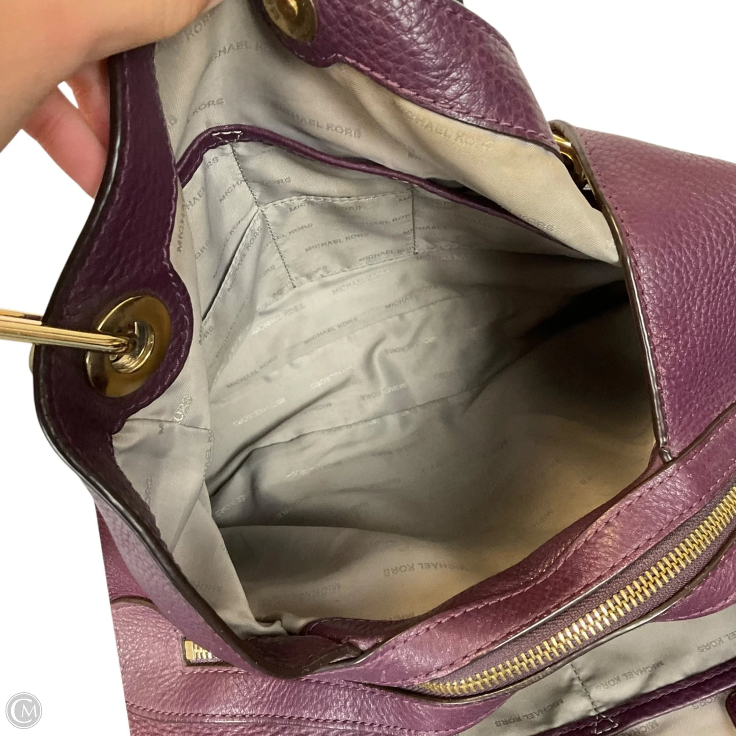 Handbag Designer By Michael Kors, Size: Medium