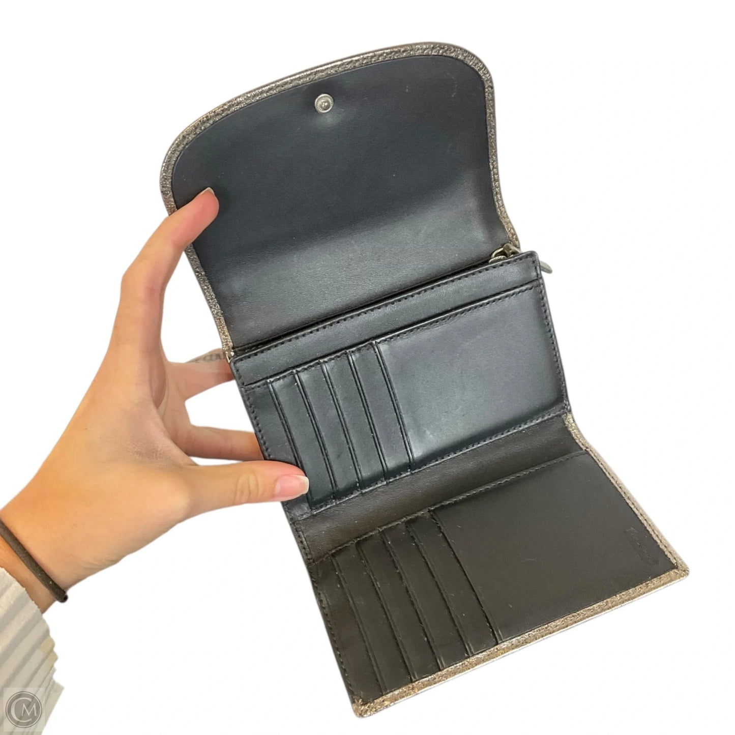 Wallet Designer By Coach, Size: Small