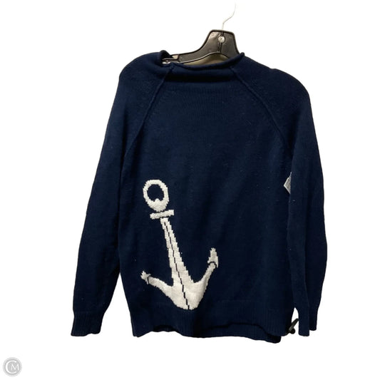 Sweater By Crown And Ivy In Navy, Size: Mp