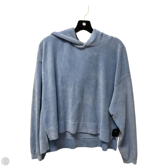 Sweatshirt Hoodie By Aerie In Blue, Size: S