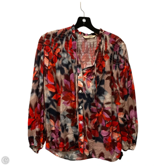 Top Long Sleeve By Soft Surroundings In Multi-colored, Size: M