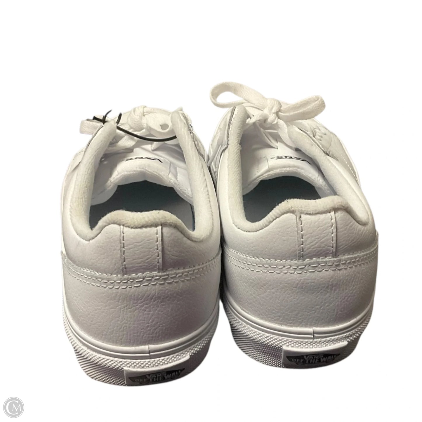 Shoes Sneakers By Vans In White, Size: 8.5