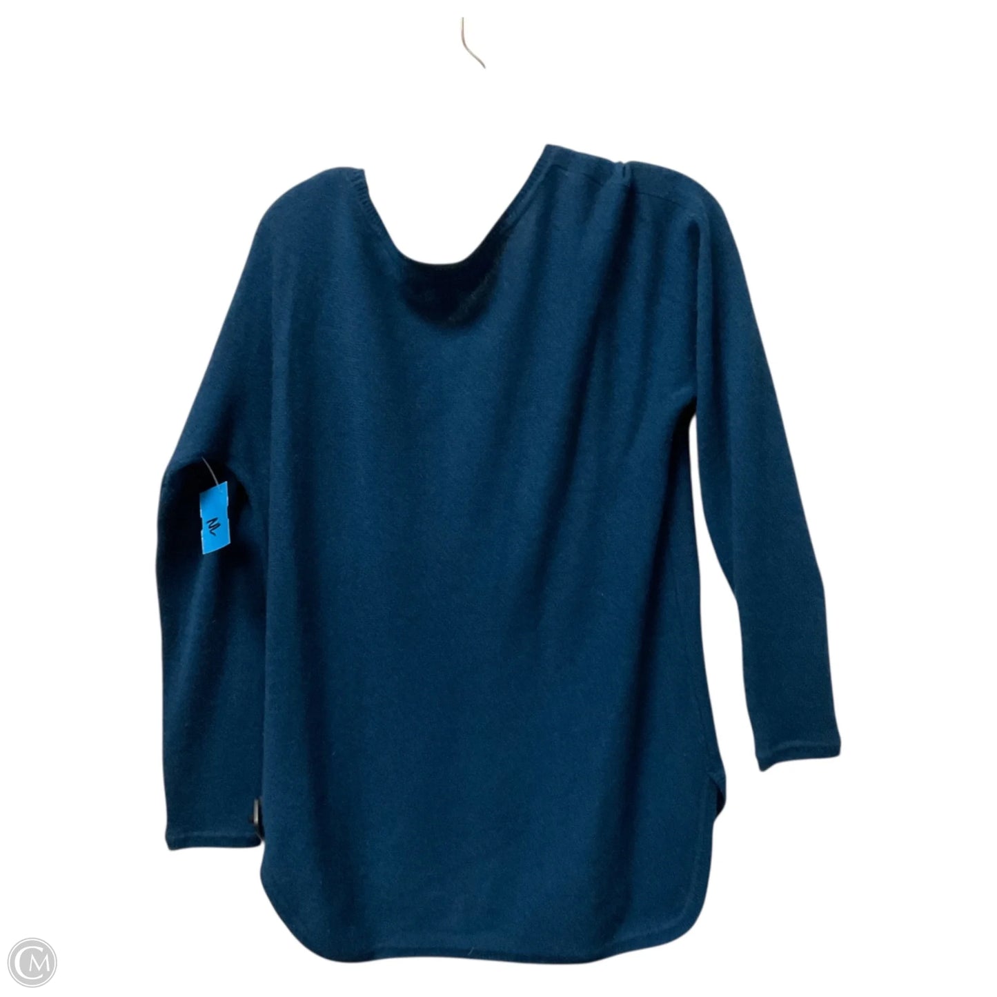 Top Long Sleeve By Max Studio In Blue, Size: L