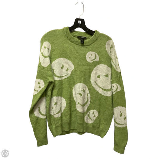Sweater By Forever 21 In Green, Size: S