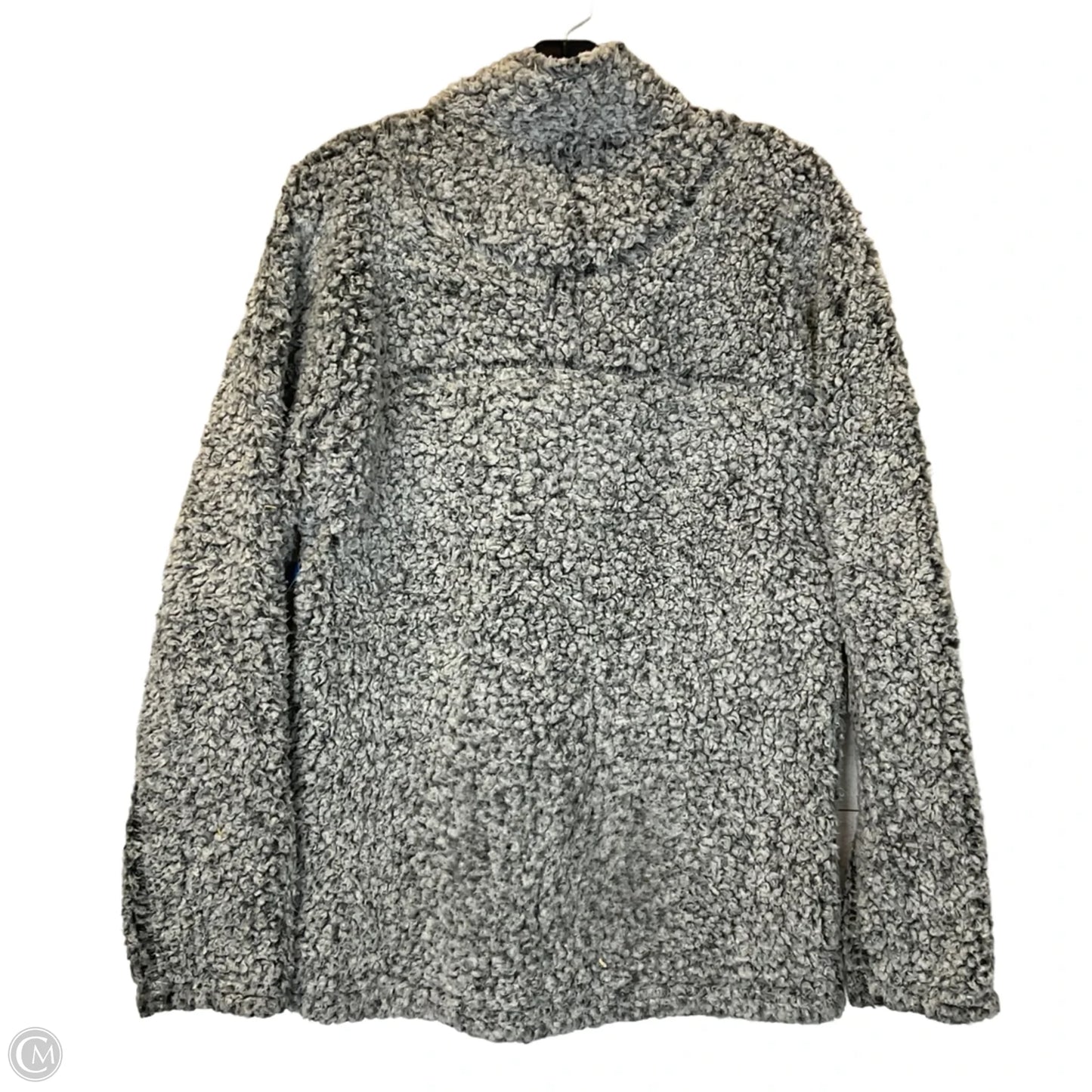 Sweatshirt Collar By True Grit In Grey, Size: Xs