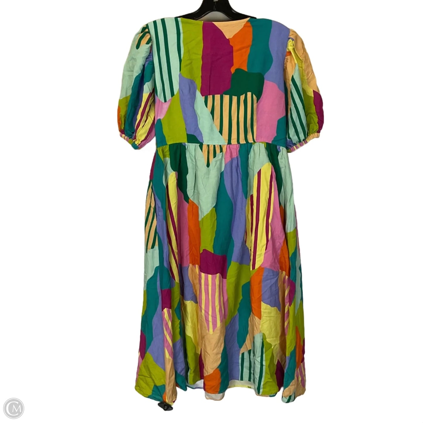 Dress Casual Midi By Crosby In Multi-colored, Size: M