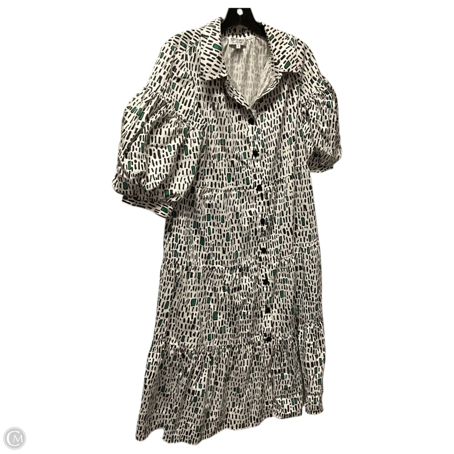 Dress Casual Midi By Crosby In White, Size: M