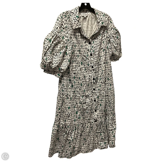 Dress Casual Midi By Crosby In White, Size: M