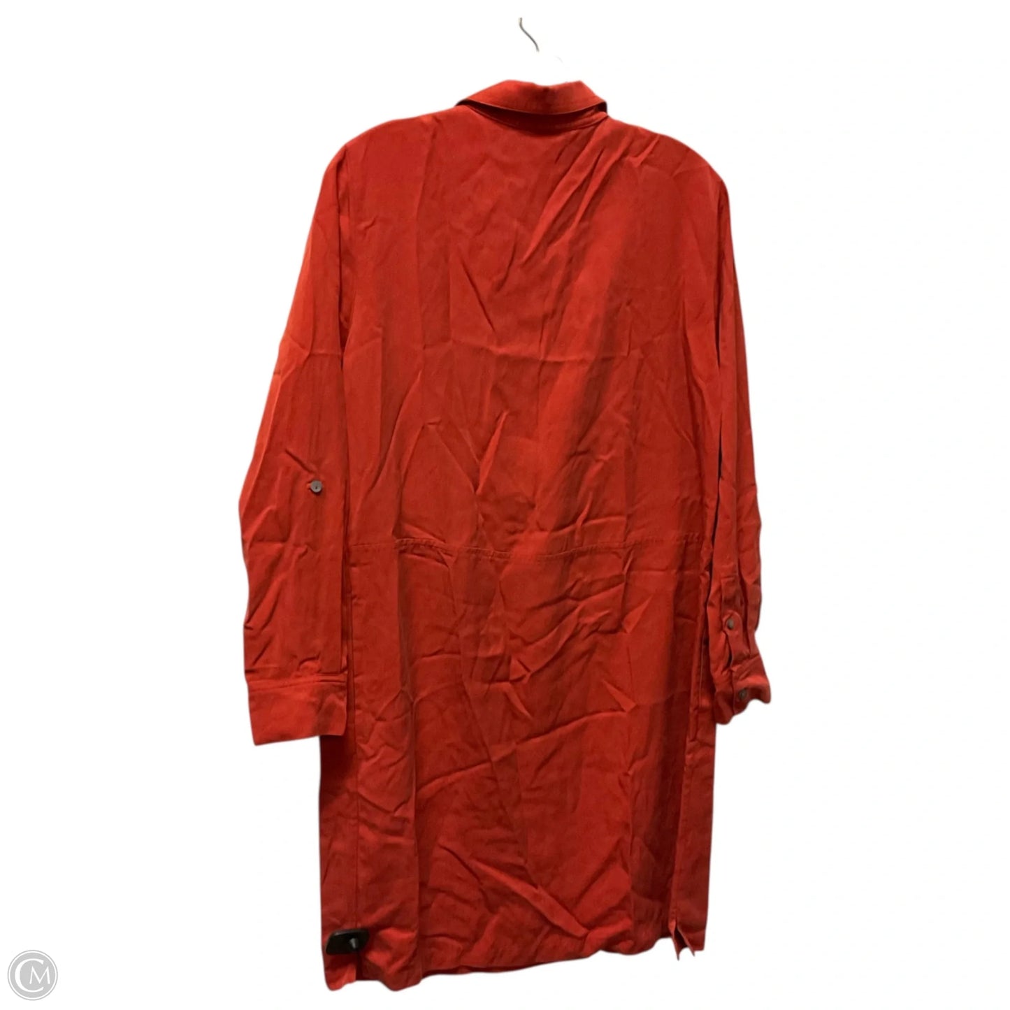 Dress Casual Short By John Mark In Orange, Size: S