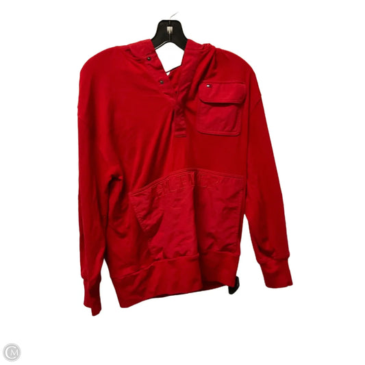 Top Long Sleeve By Tommy Hilfiger In Red, Size: Xs