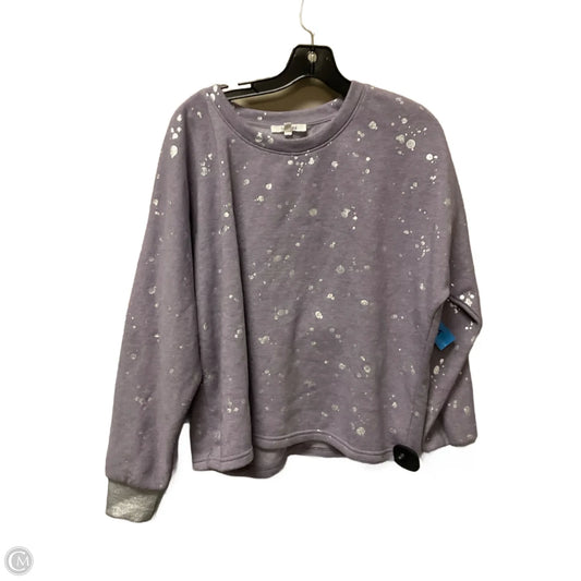 Top Long Sleeve By Splendid In Purple, Size: L