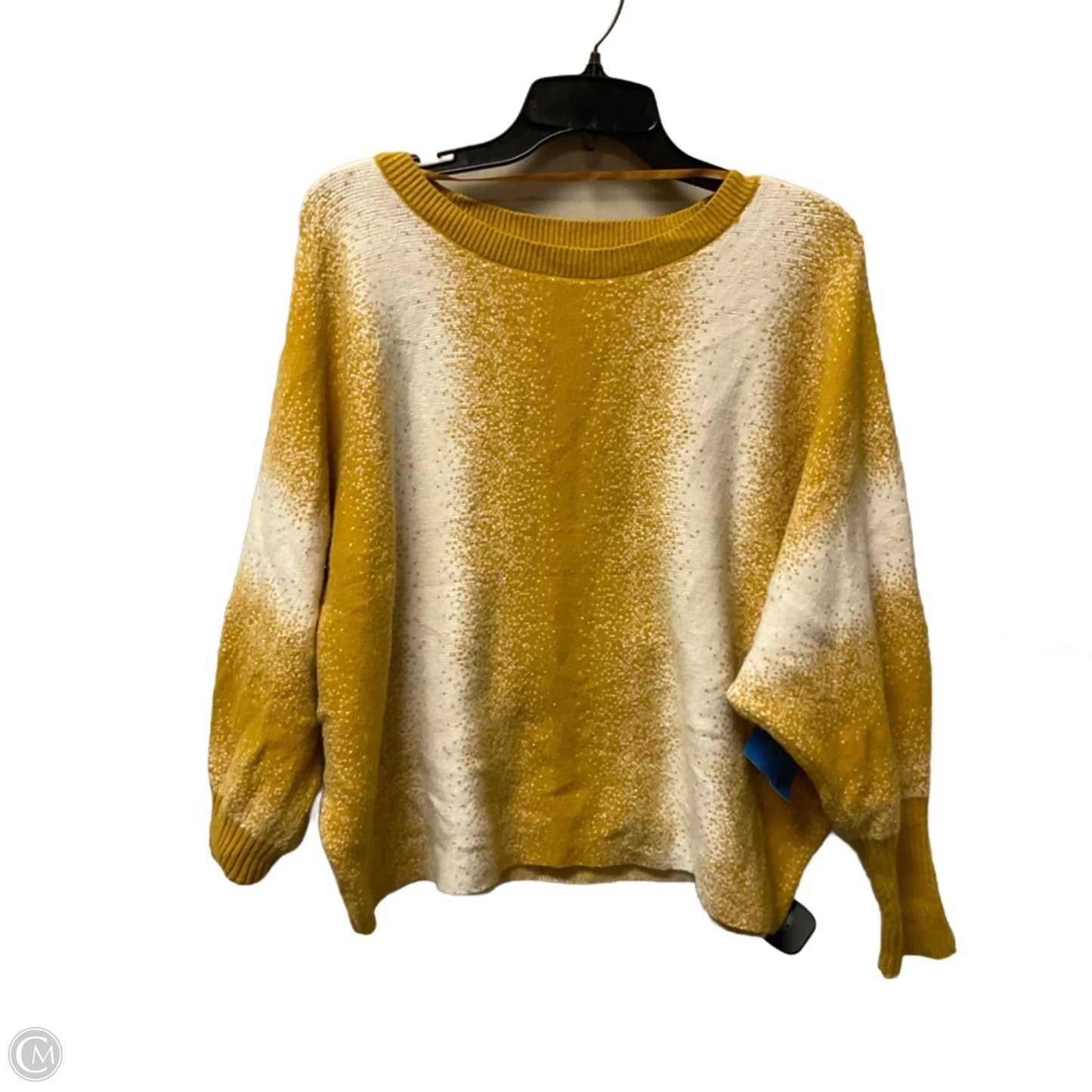 Sweater By Wonderly In Yellow, Size: 1x