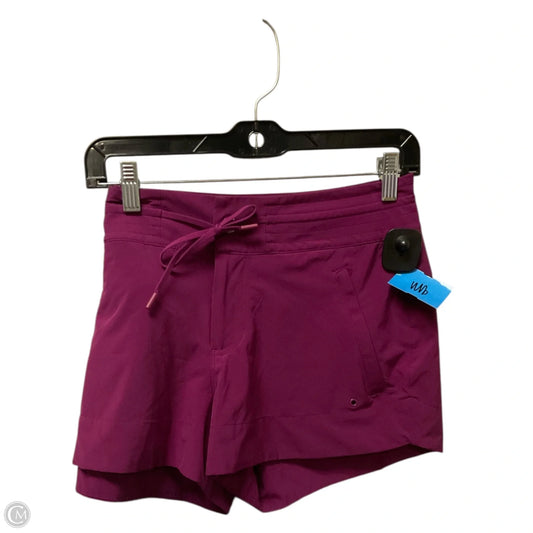 Athletic Shorts By Athleta In Purple, Size: 6