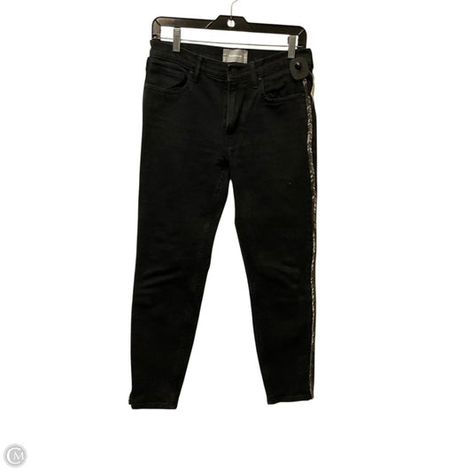 Jeans Skinny By Everlane In Black Denim, Size: 4