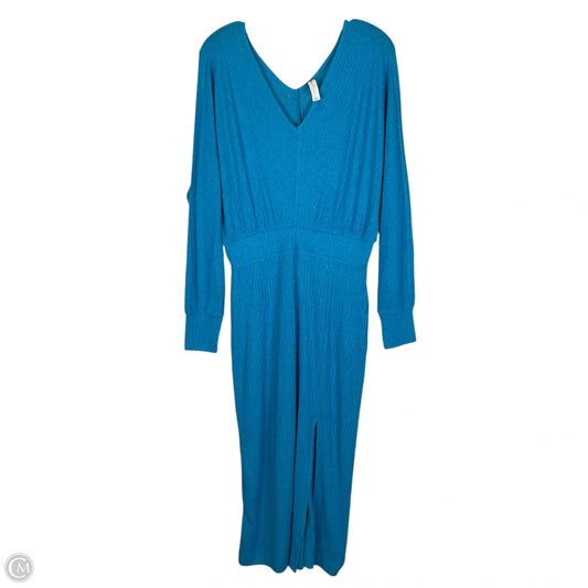 Dress Casual Maxi By Daily Practice By Anthropologie In Blue, Size: S