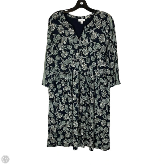 Dress Casual Short By J. Jill In Blue, Size: M