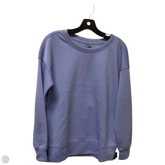 Sweatshirt Crewneck By Mondetta In Purple, Size: S