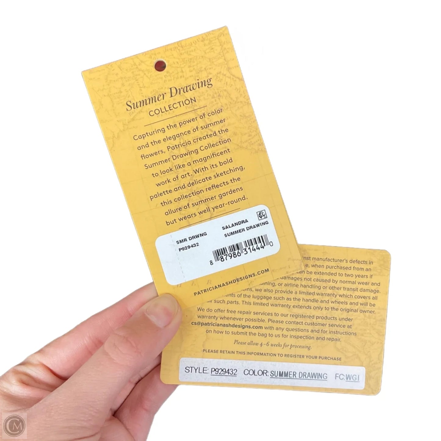 Handbag Designer By Patricia Nash, Size: Large