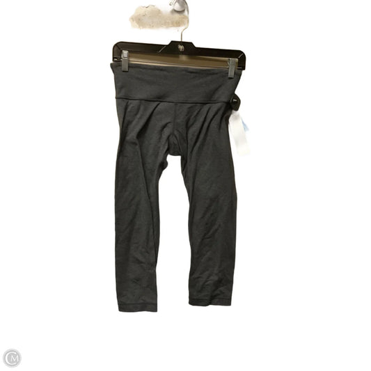 Athletic Capris By Lululemon In Grey, Size: 6