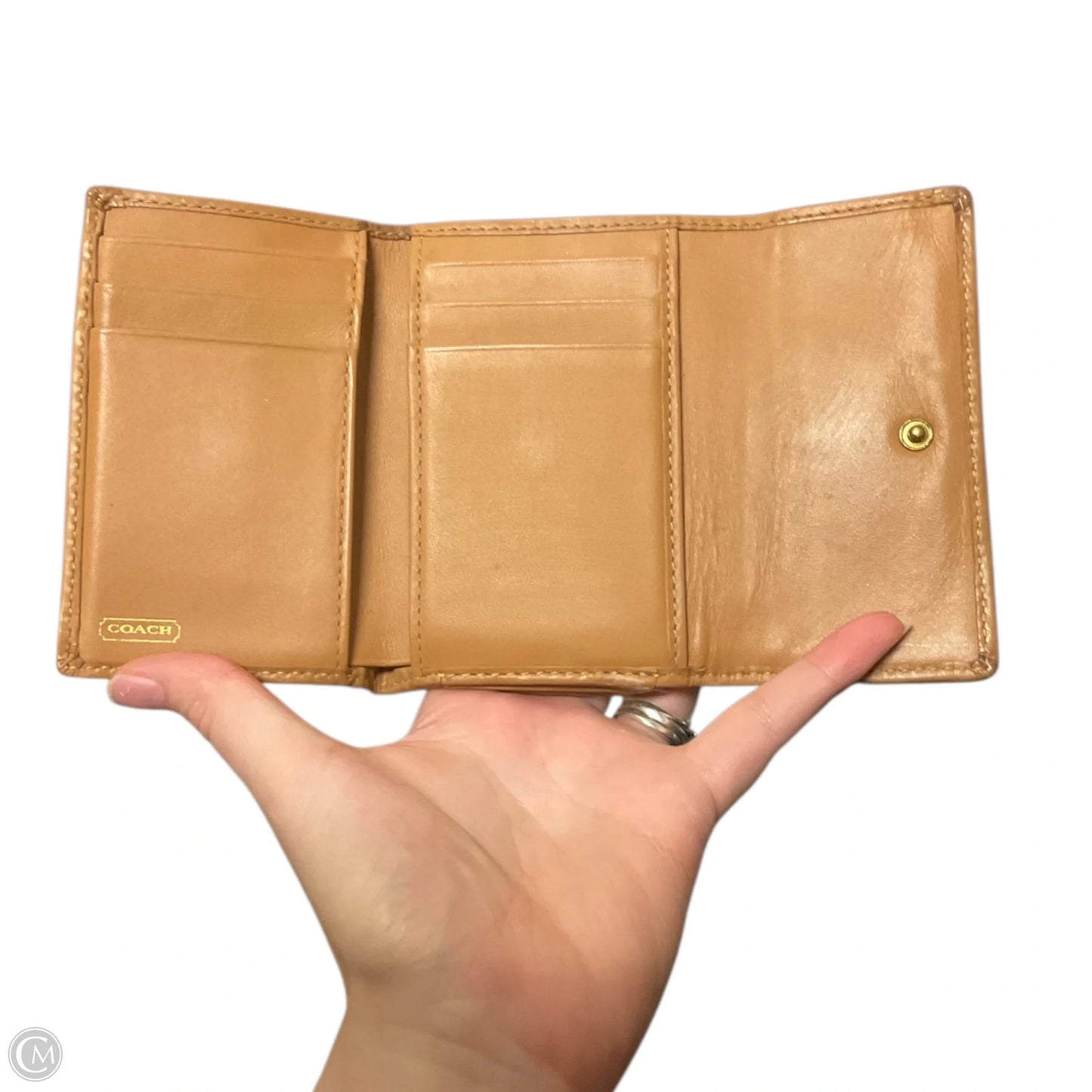 Wallet Designer By Coach, Size: Small
