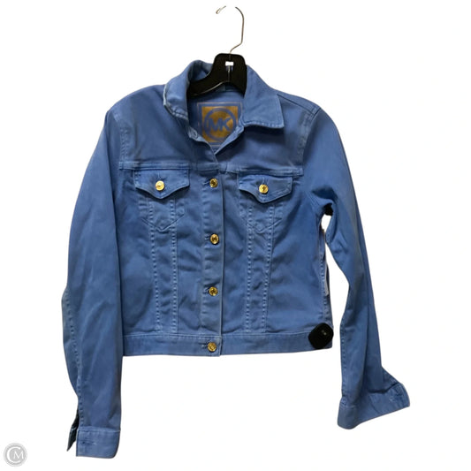 Jacket Denim By Michael By Michael Kors In Blue, Size: S