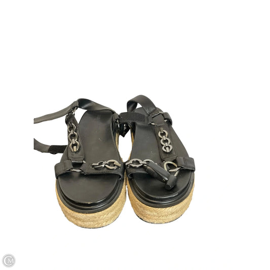 Sandals Designer By Kurt Geiger In Black, Size: 7