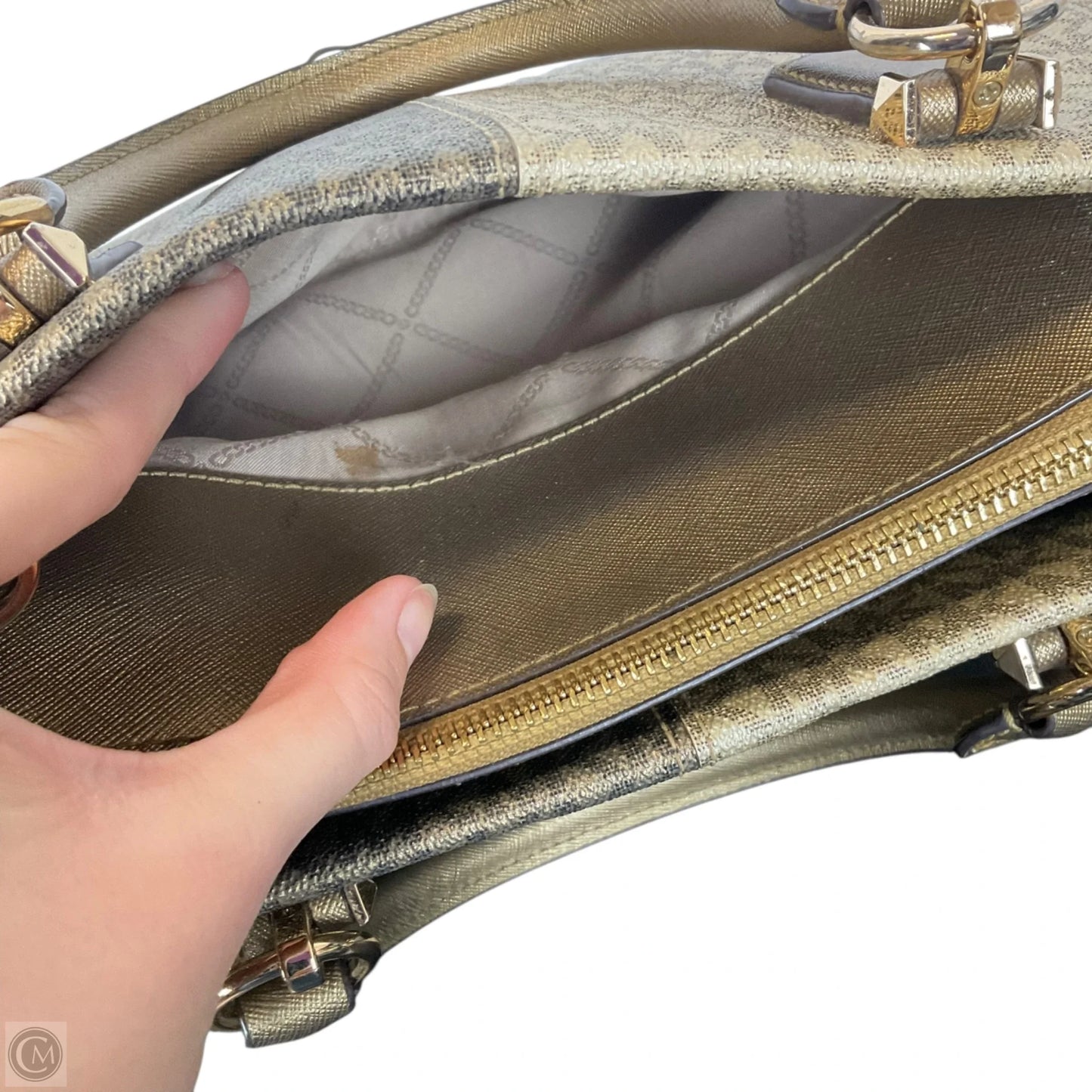 Handbag Designer By Michael Kors, Size: Medium