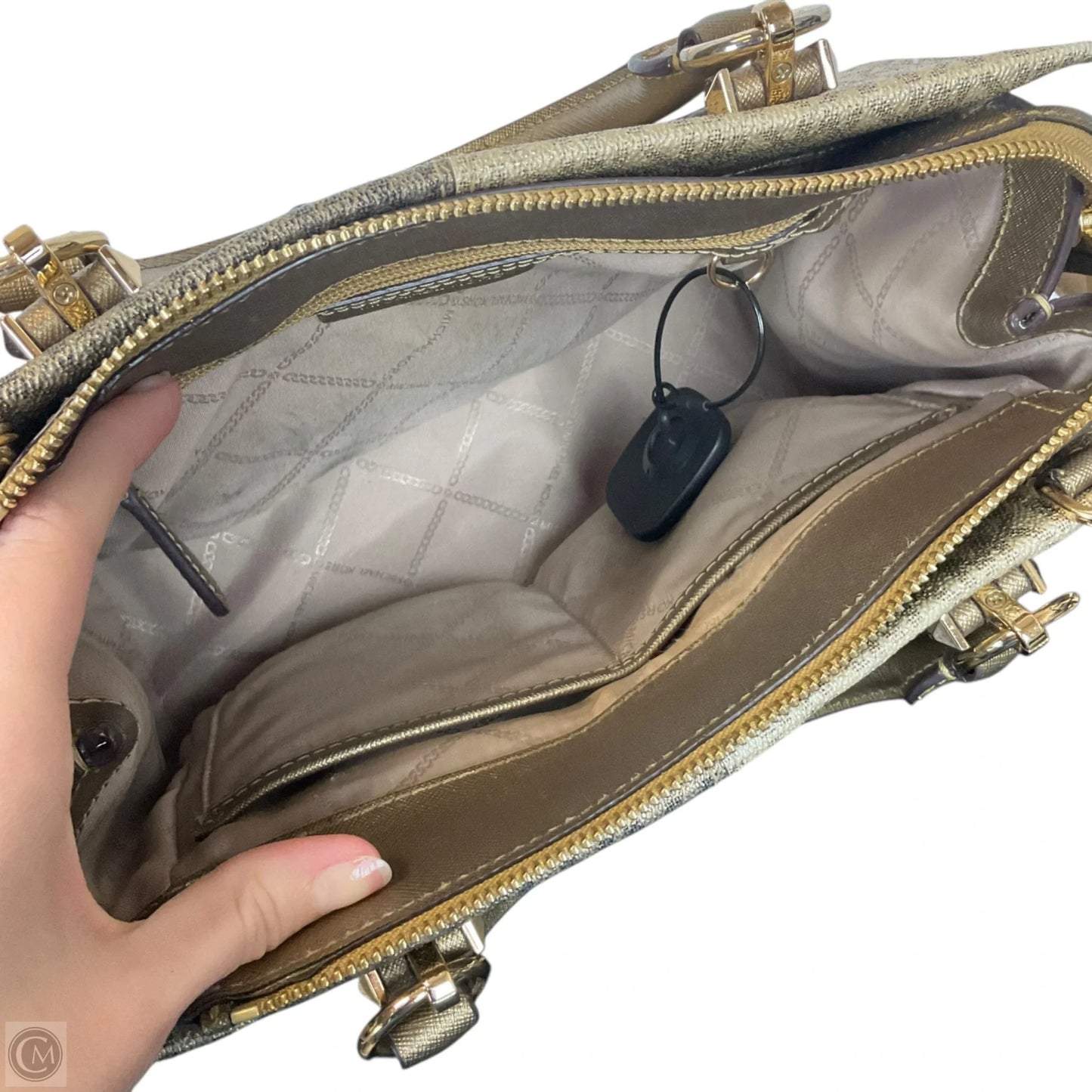 Handbag Designer By Michael Kors, Size: Medium