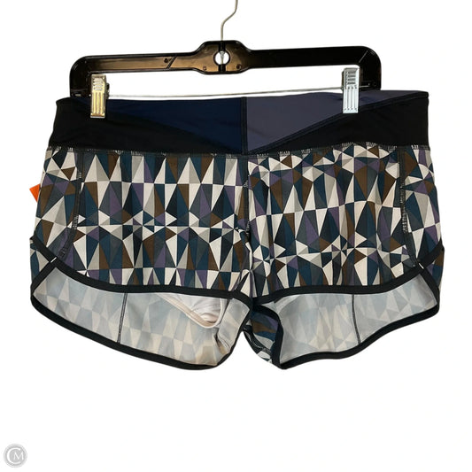 Athletic Shorts By Lululemon In Purple, Size: 10