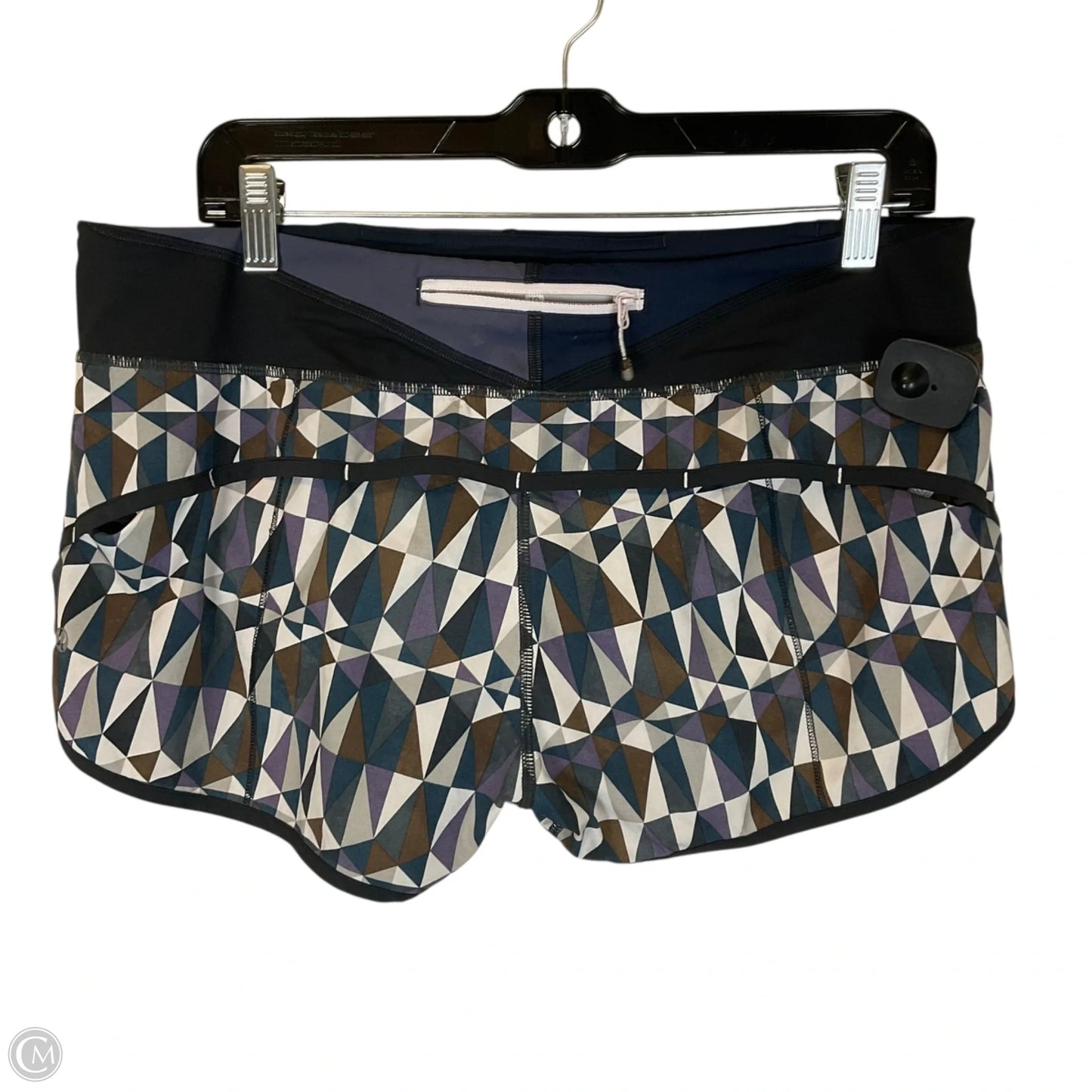 Athletic Shorts By Lululemon In Purple, Size: 10