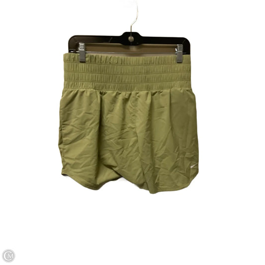 Athletic Shorts By Nike Apparel In Green, Size: L