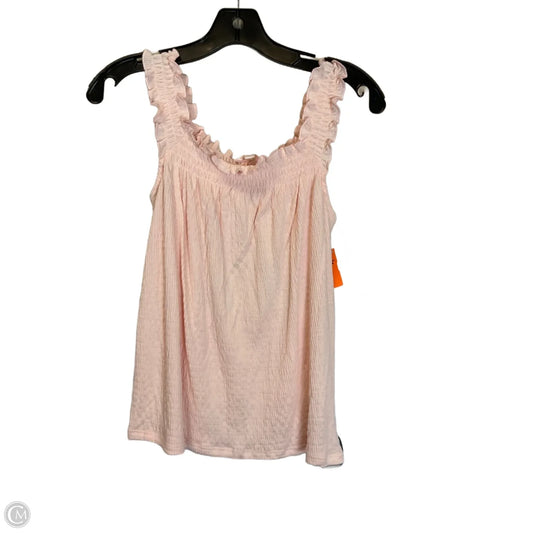 Top Sleeveless By Lc Lauren Conrad In Pink, Size: Xs